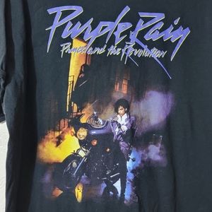The Prince Estate- Purple Rain T-shirt,  XL